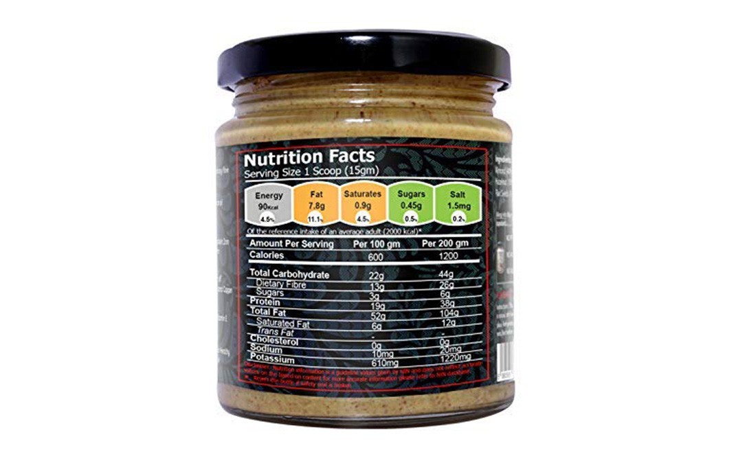 Delicieux All Natural 7 Nut Seeds Butter   Glass Jar  200 grams